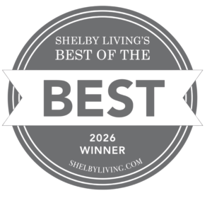 Reset Physical Therapy, winner of Shelby Living's Best of the Best 2026 badge