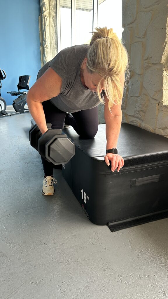 Coached functional strength training class in Calera AL at RESET Physical Therapy and Performance